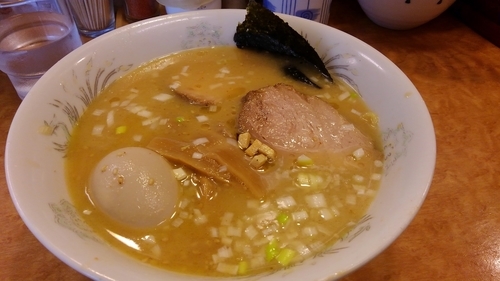 「味噌 730円 + 味玉100円」@らぁめん 一福の写真