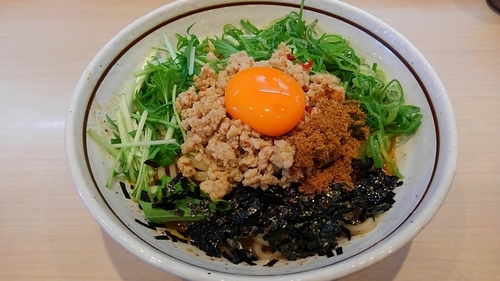 「鶏塩台湾まぜそば@850円」@麺屋 はなび 弥富店の写真