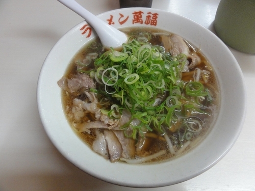 「しょうゆラーメン（並）」@ラーメン 萬福 京都駅前店の写真