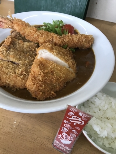 「ぶっかけデミグラトマトカレー C (￥2000)　麺少なめ」@MENYA 食い味の道有楽の写真