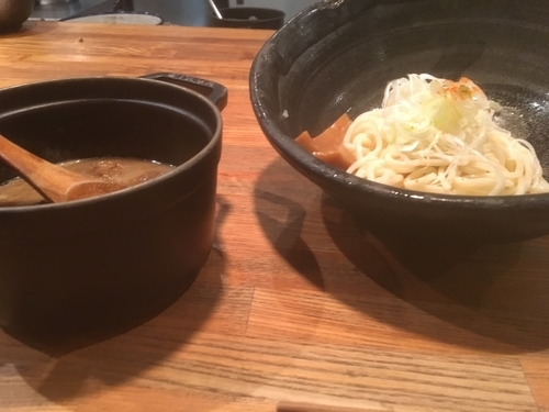 「もつつけ麺」@北野坂 奥の写真