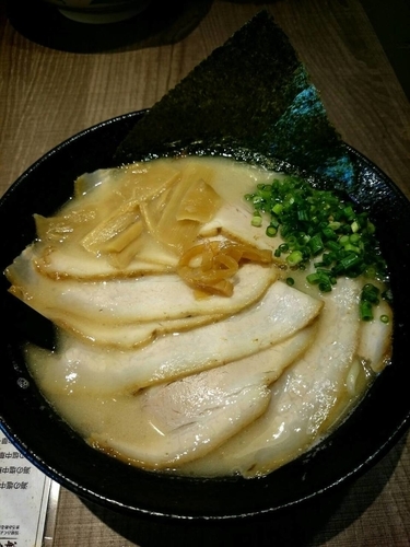 「鯛白湯ラーメン肉増し」@東大和ラーメン大冬樹Season2の写真