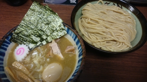 「特製つけ麺煮番搾り(1150円)中盛無料」@つけめん 三三㐂の写真