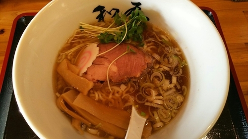 「らーめん」@魚介醤油らーめん 和屋の写真