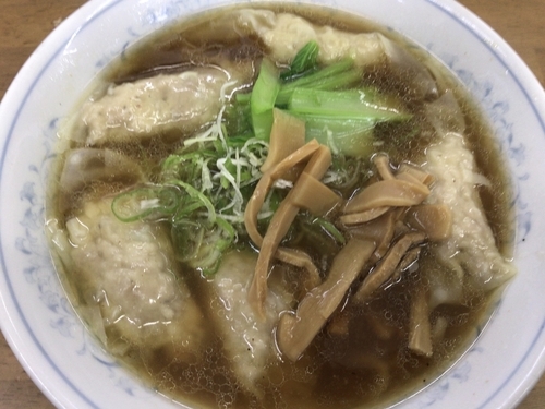 「俺のワンタン麺1000円」@MENYA 食い味の道有楽の写真