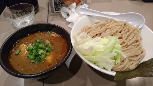「海老つけ麺 肉玉入り 大盛」@つけ麺 五ノ神製作所の写真