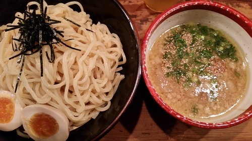 「つけ麺➕玉子」@つけめんらぁめん六朗 名掛丁店の写真