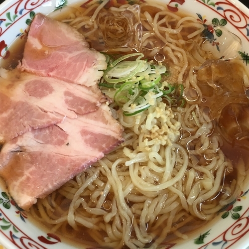 「冷やがけ中華そば」@松屋製麺所の写真