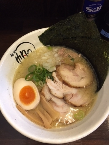 「特製鶏白湯麺　通常価格980円」@麺屋 帆のる 浜松町店の写真