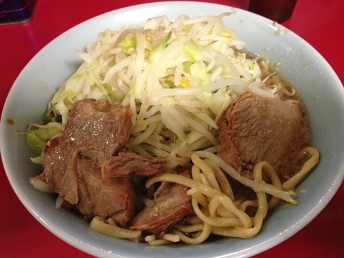 「小ラーメン」@ラーメン二郎 中山駅前店の写真