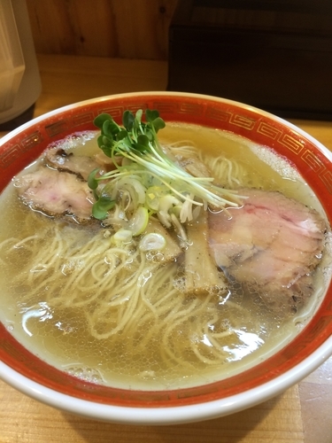 「塩中華そば」@中華そば シンジョーの写真