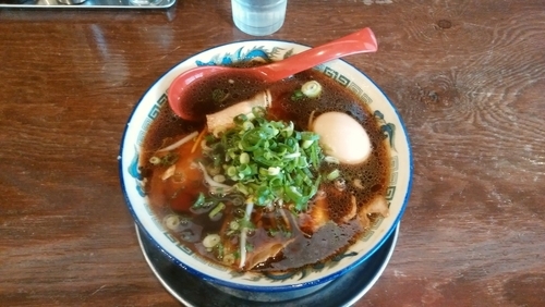 「味玉中華そば(並)」@マトヤ中華 盛岡駅前店の写真