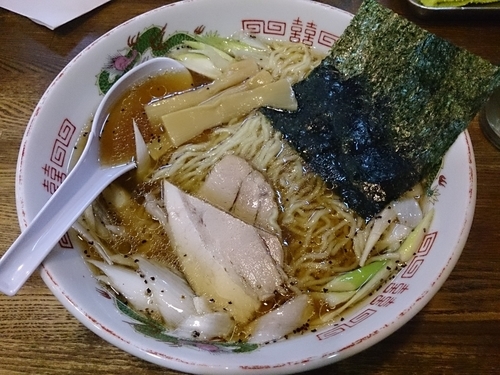 「王様中華そば」@らあめん 寸八 総本店の写真