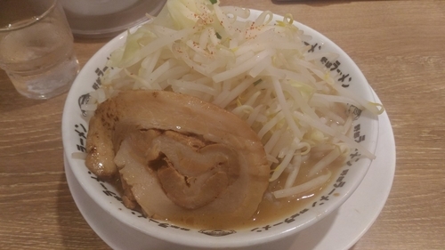 「豚骨野郎ラーメン（780円）」@野郎ラーメン 高田馬場店の写真