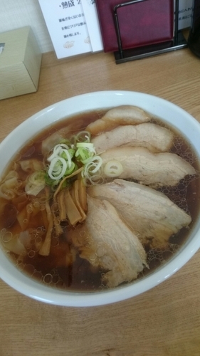 「チャーシューワンタンメン  １１５０円」@恵比寿の写真