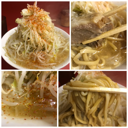 「小ラーメン 700円 ニンニクヤサイ」@ラーメン二郎 ひばりヶ丘駅前店の写真