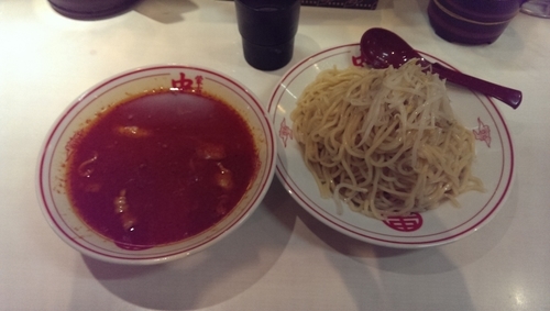 「冷し味噌、麺超特盛」@蒙古タンメン 中本 渋谷店の写真