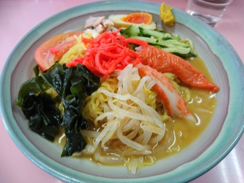 「冷し中華 730円」@ラーメン そうすけの写真