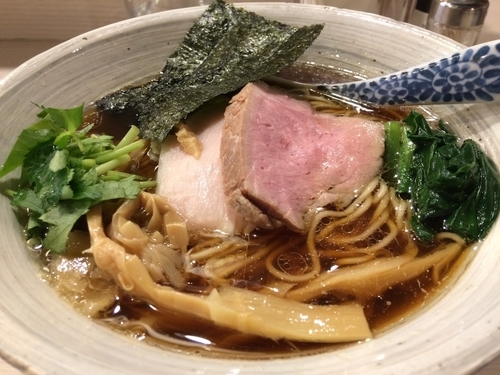 「濃口醤油そば」@麺処 きなりの写真