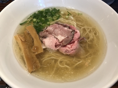 「塩ラーメン  750円」@らーめん 本竈 エスパル仙台店の写真