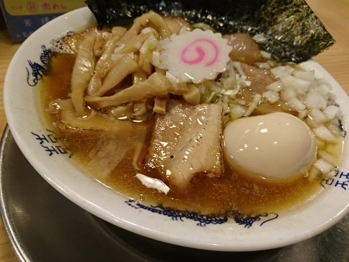 「煮干そば 全部のせ」@煮干そば 流。の写真