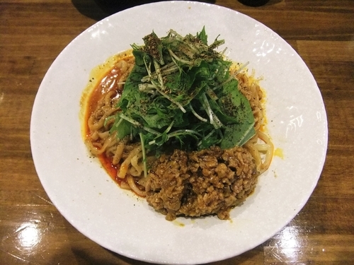 「汁無し担担麺（800円）」@立石担担麺 火のきの写真