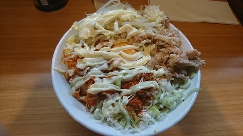 「あの豚B+にんにく少し+マヨネーズ」@豚星。の写真