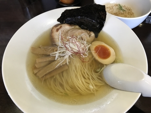 「鯛だし塩  780円」@麺舞 杉のやの写真