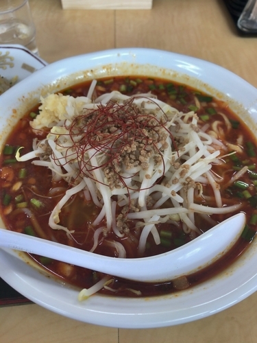 「70スタ辛ラーメン¥750」@珍來 牛久店の写真
