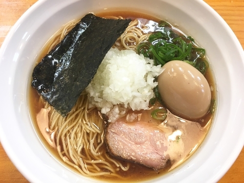 「煮干強者(醤油)＋味玉 880円」@喜元門 ひたち野牛久店の写真