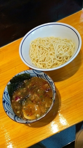 「つけそば（中盛）８００円」@麺屋 清の写真