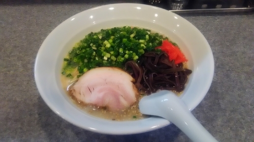 「ネギ【白】」@麺屋 MANIの写真