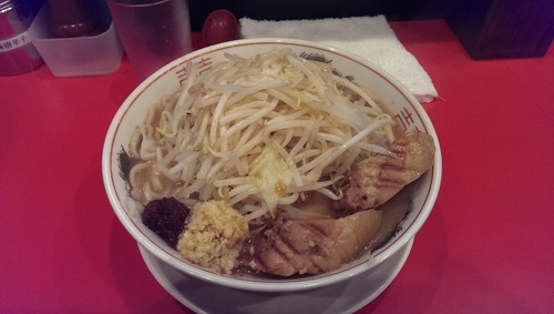「ラーメン大、豚1枚追加」@用心棒の写真