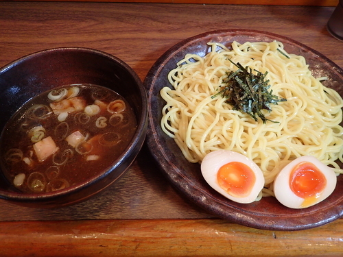 「味玉つけめん」@岩鷲の写真