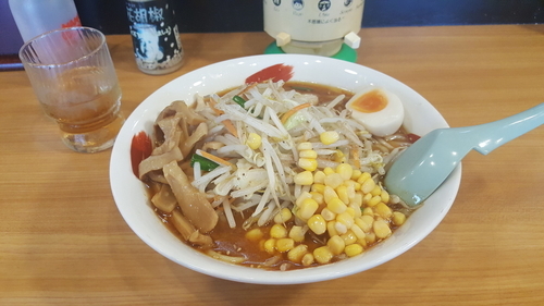 「野菜らーめん(みそ味)」@東池袋大勝軒 うさぎ家の写真