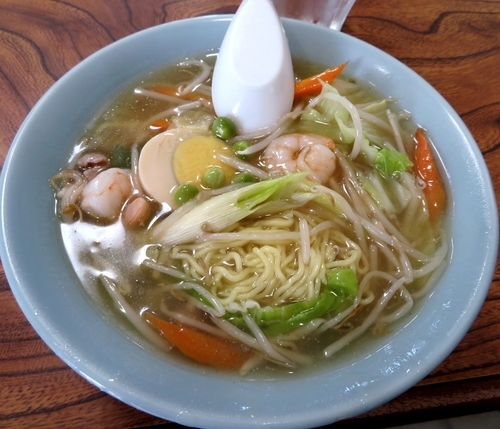 「サンマーメン（600円）」@おかめの写真