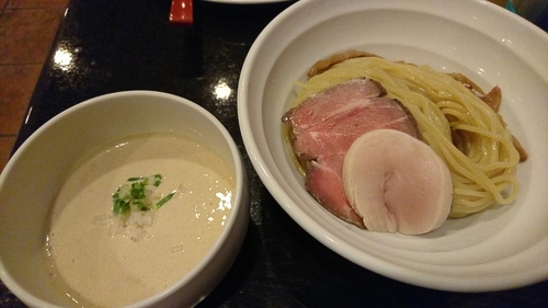 「【限定】冷やしホワイトつけ麺」@七福軒の写真