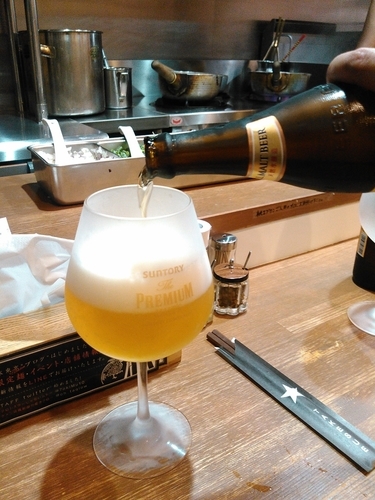 「ヤシオマスの塩そば」@竹末東京プレミアムの写真