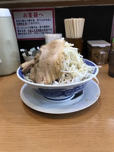 「豚そば 大盛り」@鳳神角ふじの写真