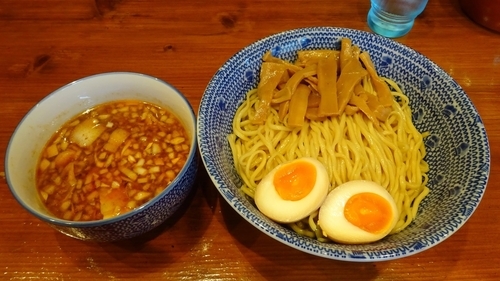 「つけ麺醤油味（700円）＋大盛り（50円）」@弘富の写真