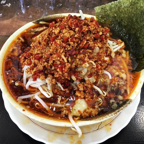 「台湾二郎+麺100g」@麺家 とみぃずの写真