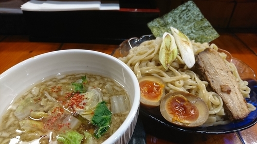 「冷やしつけ麺＋チャーシュー ￥ 880」@つけ麺 紫匠乃 門前仲町店の写真