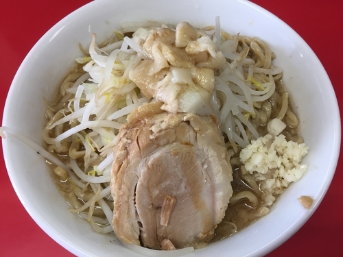 「ラーメン 中 300g ¥750」@びんびん豚の写真