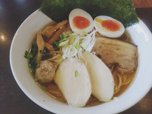 「特製鶏そば　880円」@麺屋 くまがいの写真