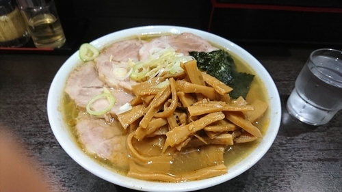 「塩メンマチャーシューメン ￥1350」@中華そば べんてんの写真