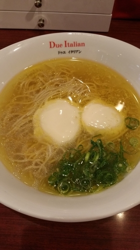 「フロマージュ」@黄金の塩らぁ麺 due Italian 市ヶ谷店の写真