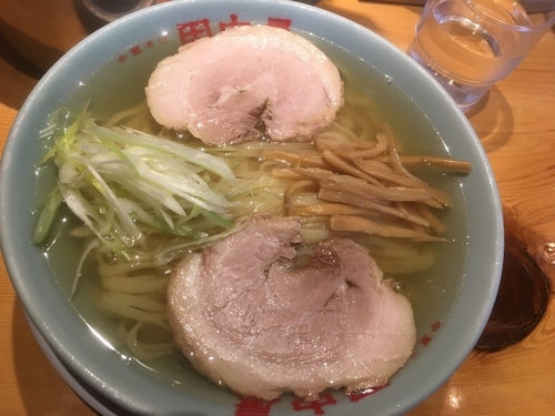 「冷かけ中華そば850円」@中華そば 田中屋の写真