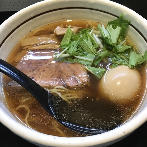 「味玉醤油らぁめん」@麺屋 焔の写真