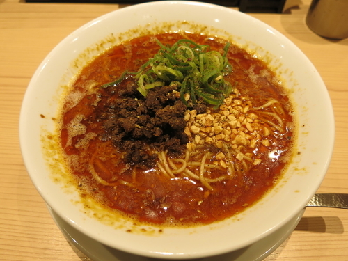 「京山椒薫る濃厚担々麺：850円」@鯛塩そば灯花 本店の写真