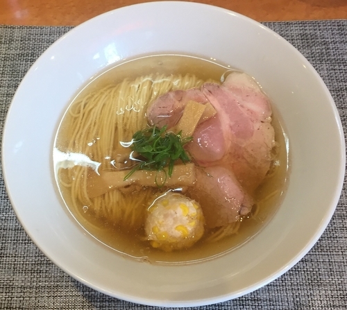 「塩煮干中華そば650円」@柴崎亭の写真